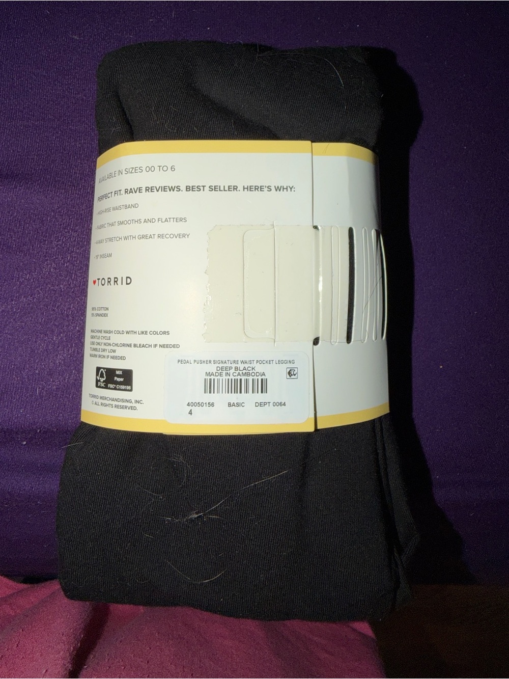 Torrid Capri Leggings - Picture 3 of 4